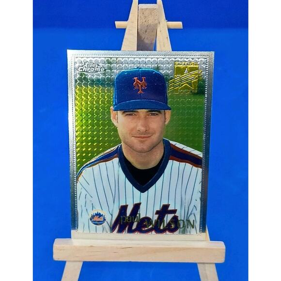 1996 First Topps Chrome #76 "FUTURE STAR" NY Mets Iconic Set - Picture 4 of 9
